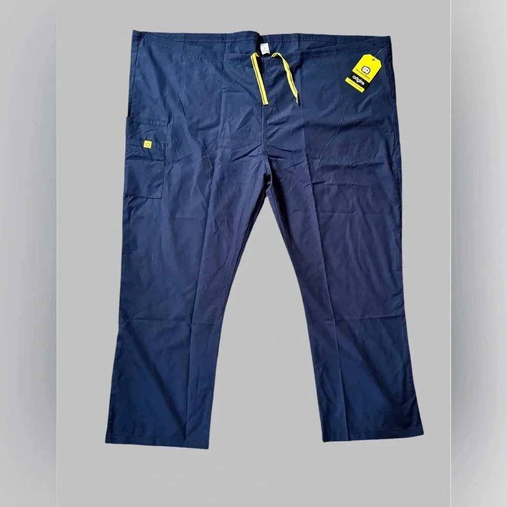 Wonder Wink Origins Scrub Bottoms Pants Navy Blue Size 5X New